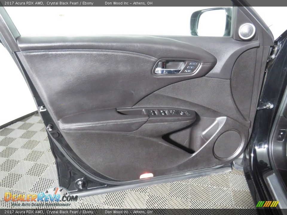 2017 Acura RDX AWD Crystal Black Pearl / Ebony Photo #18