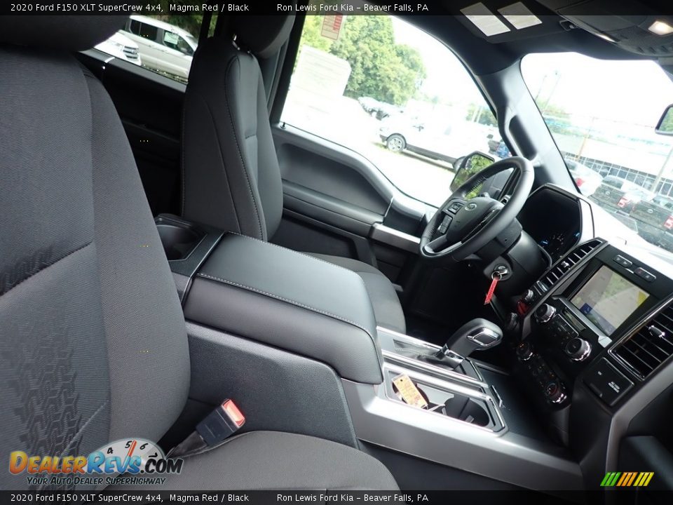 2020 Ford F150 XLT SuperCrew 4x4 Magma Red / Black Photo #10