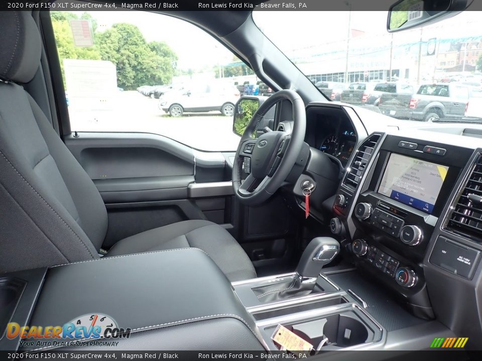 2020 Ford F150 XLT SuperCrew 4x4 Magma Red / Black Photo #11