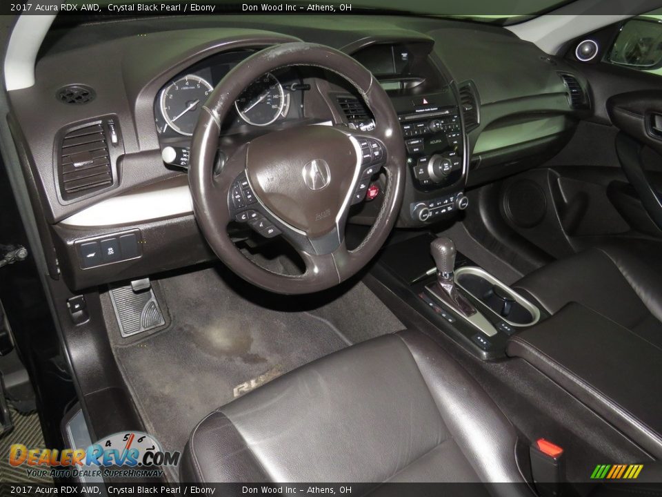 2017 Acura RDX AWD Crystal Black Pearl / Ebony Photo #20