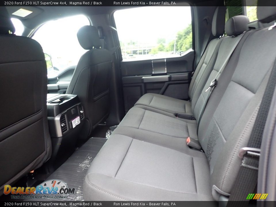 2020 Ford F150 XLT SuperCrew 4x4 Magma Red / Black Photo #12