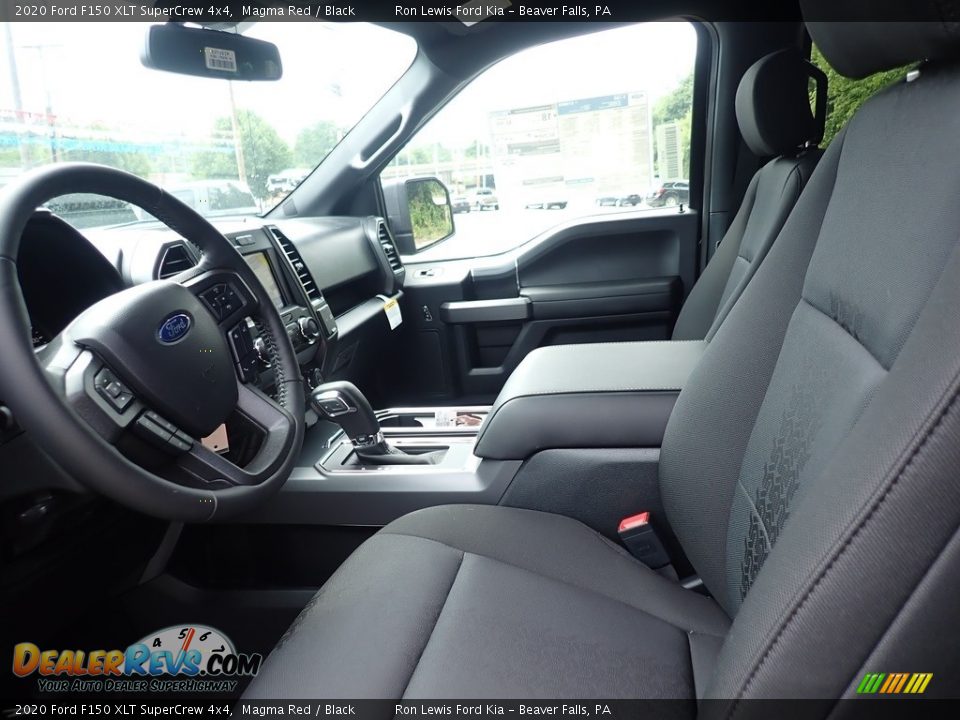 2020 Ford F150 XLT SuperCrew 4x4 Magma Red / Black Photo #13