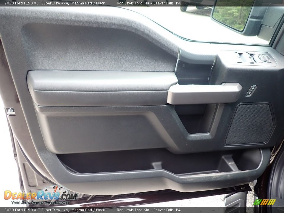 2020 Ford F150 XLT SuperCrew 4x4 Magma Red / Black Photo #14