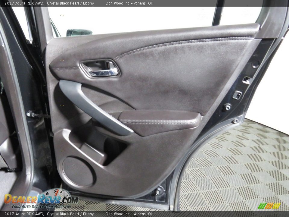 2017 Acura RDX AWD Crystal Black Pearl / Ebony Photo #24
