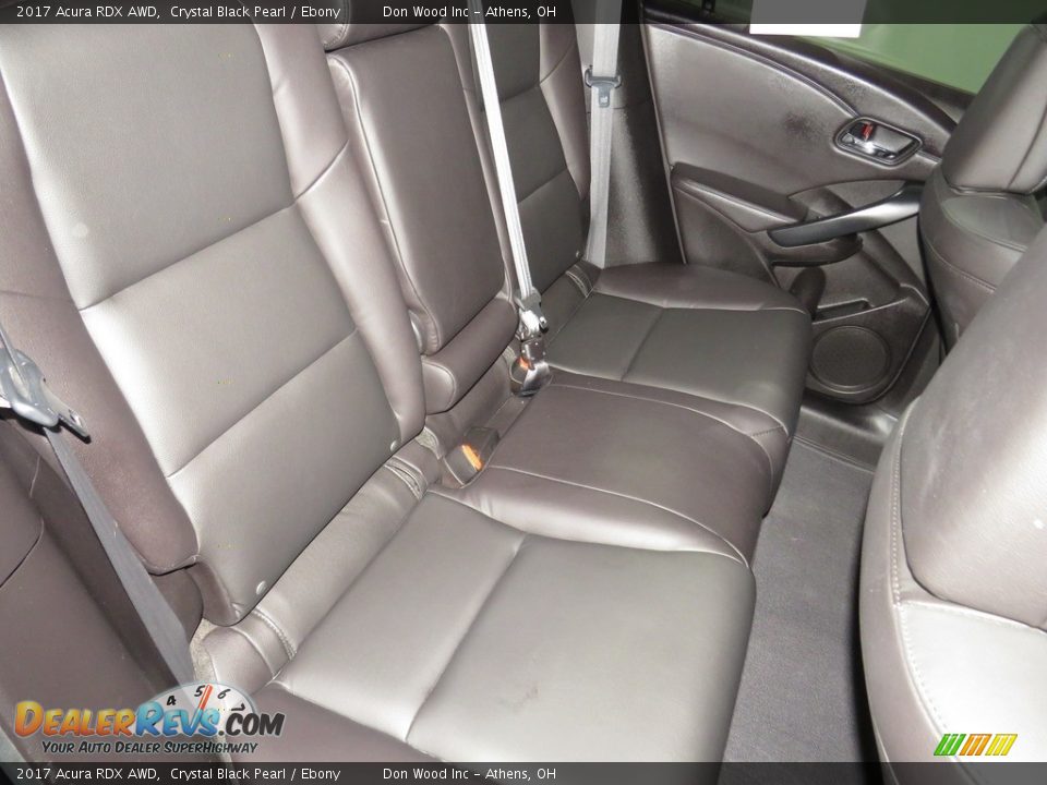 2017 Acura RDX AWD Crystal Black Pearl / Ebony Photo #25