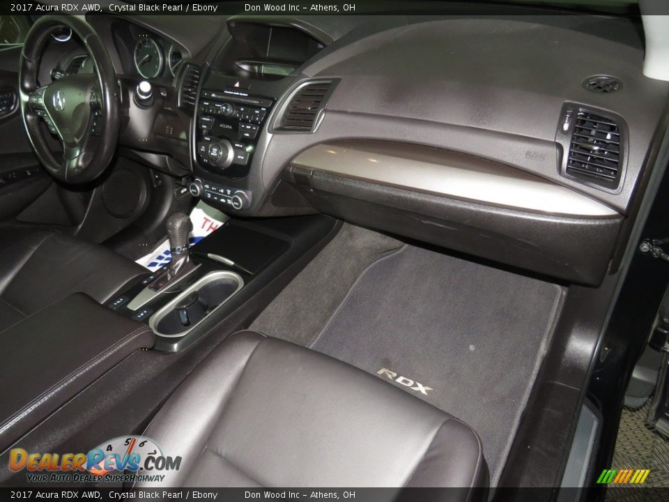 2017 Acura RDX AWD Crystal Black Pearl / Ebony Photo #28