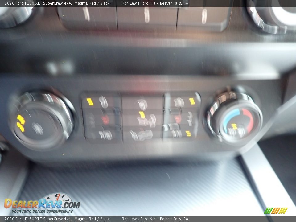 2020 Ford F150 XLT SuperCrew 4x4 Magma Red / Black Photo #20