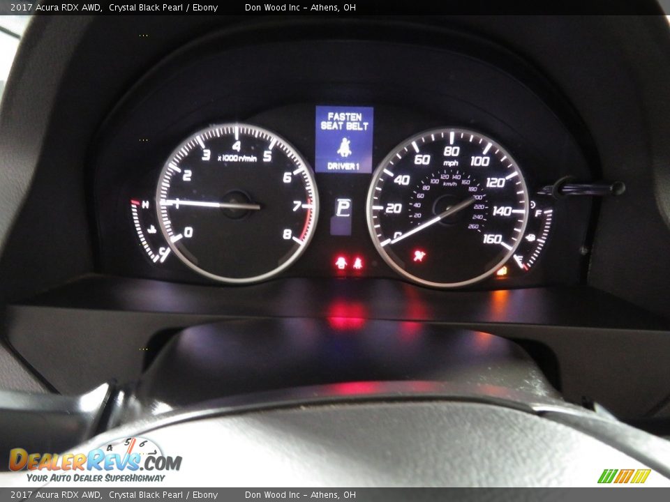 2017 Acura RDX AWD Crystal Black Pearl / Ebony Photo #29