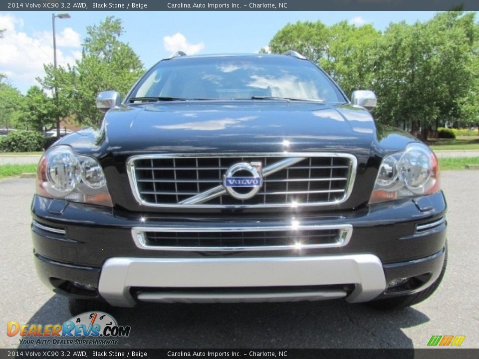 2014 Volvo XC90 3.2 AWD Black Stone / Beige Photo #4