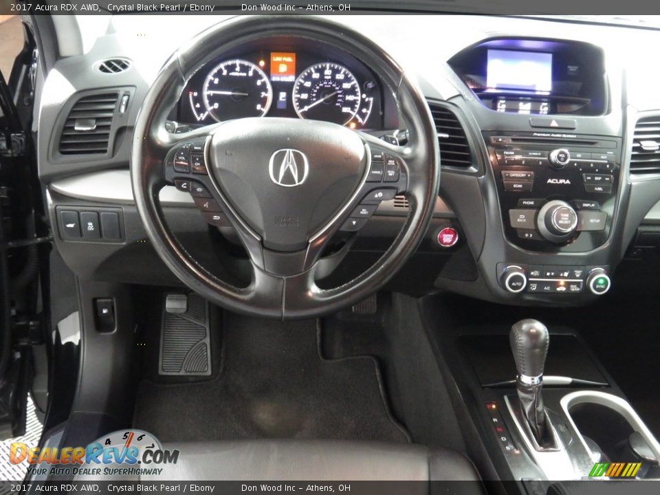 2017 Acura RDX AWD Crystal Black Pearl / Ebony Photo #31