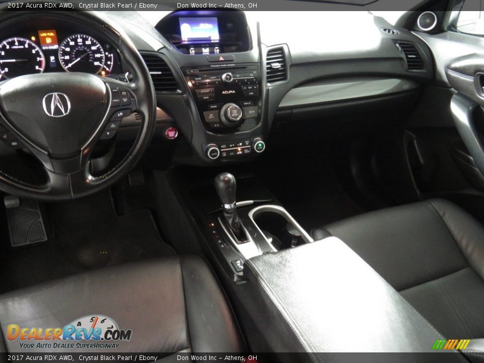 2017 Acura RDX AWD Crystal Black Pearl / Ebony Photo #32