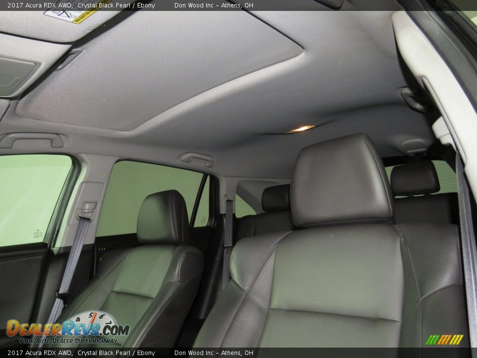 2017 Acura RDX AWD Crystal Black Pearl / Ebony Photo #33