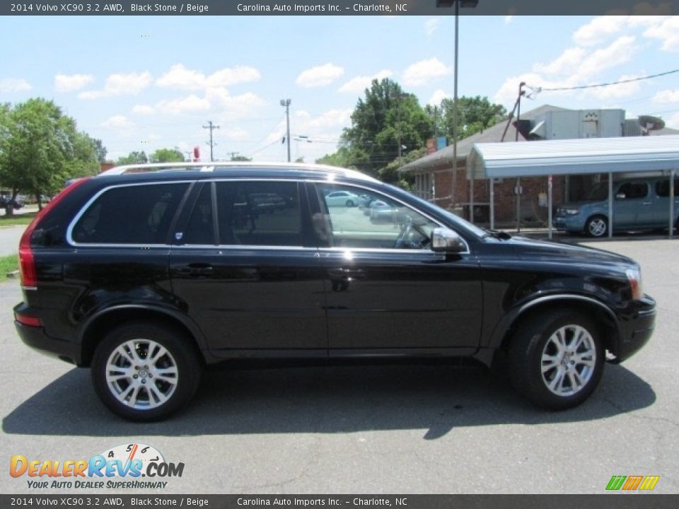 2014 Volvo XC90 3.2 AWD Black Stone / Beige Photo #11