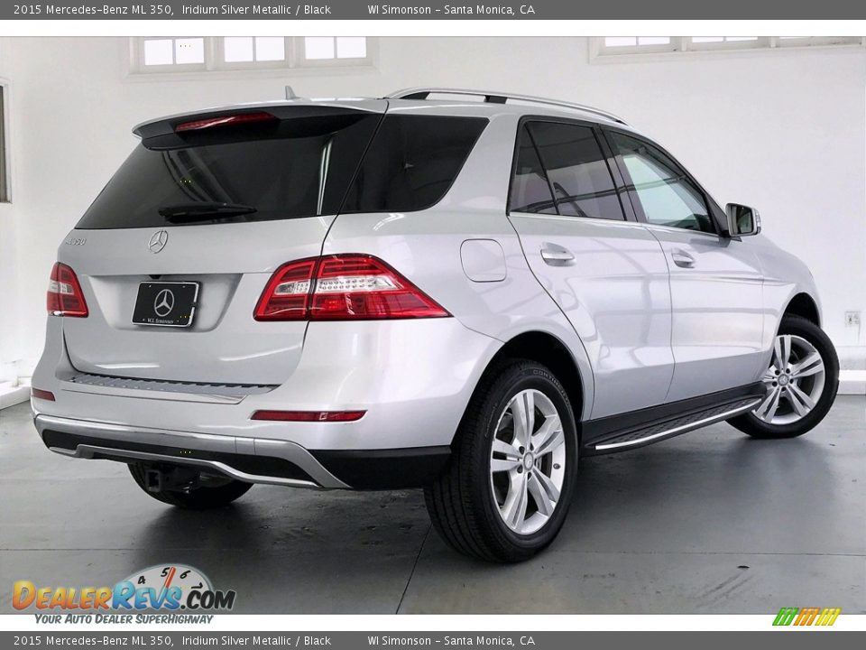 Iridium Silver Metallic 2015 Mercedes-Benz ML 350 Photo #16