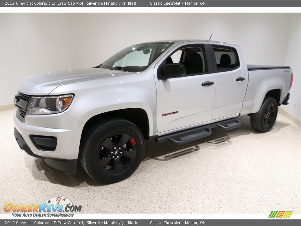 Silver Ice Metallic 2019 Chevrolet Colorado LT Crew Cab 4x4 Photo #3