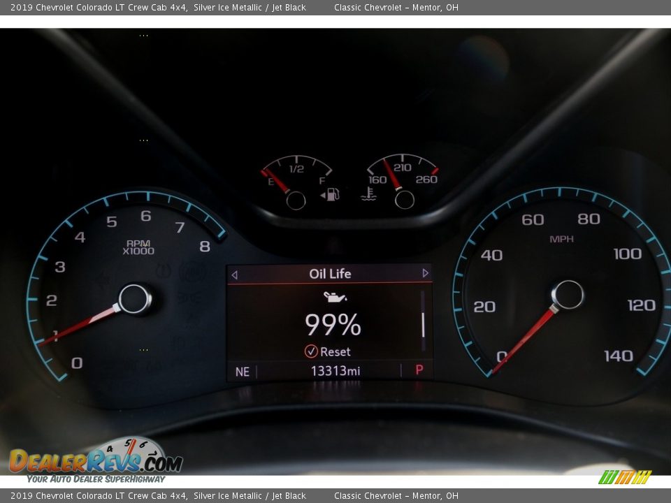 2019 Chevrolet Colorado LT Crew Cab 4x4 Gauges Photo #8