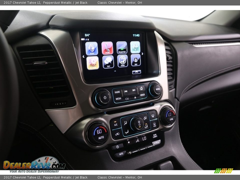 2017 Chevrolet Tahoe LS Pepperdust Metallic / Jet Black Photo #10