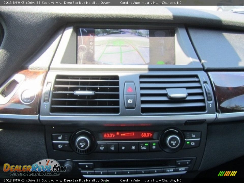 2013 BMW X5 xDrive 35i Sport Activity Deep Sea Blue Metallic / Oyster Photo #16