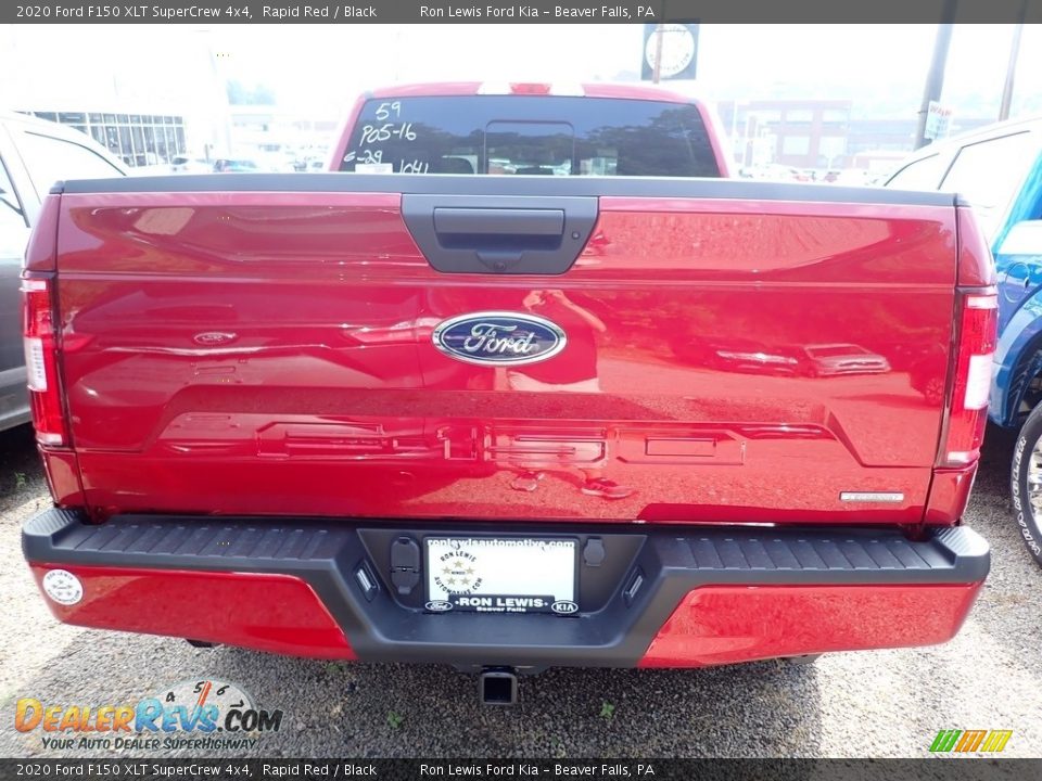 2020 Ford F150 XLT SuperCrew 4x4 Rapid Red / Black Photo #5