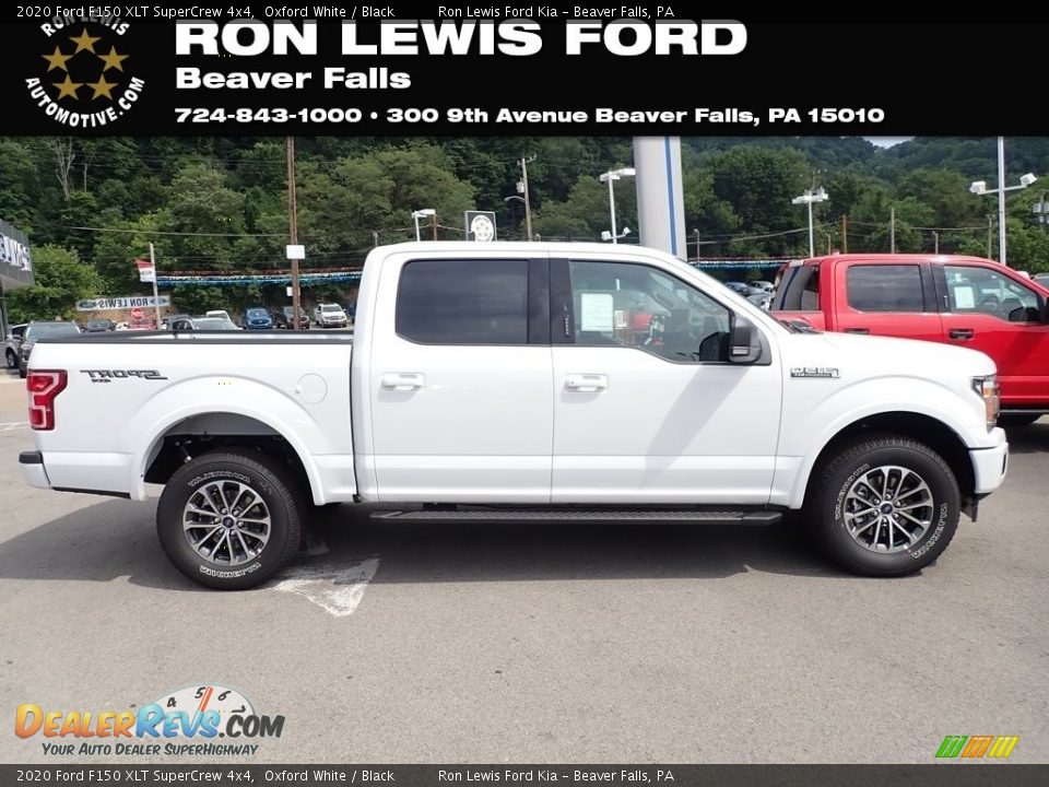 2020 Ford F150 XLT SuperCrew 4x4 Oxford White / Black Photo #1