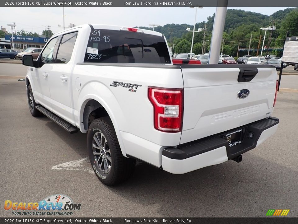 2020 Ford F150 XLT SuperCrew 4x4 Oxford White / Black Photo #2