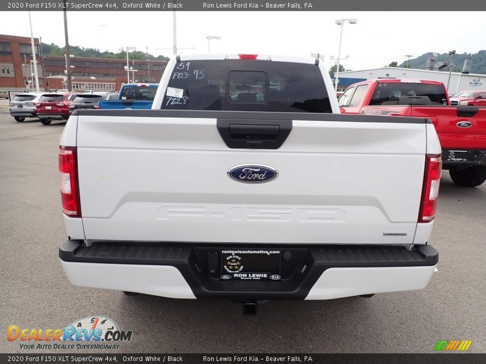 2020 Ford F150 XLT SuperCrew 4x4 Oxford White / Black Photo #3