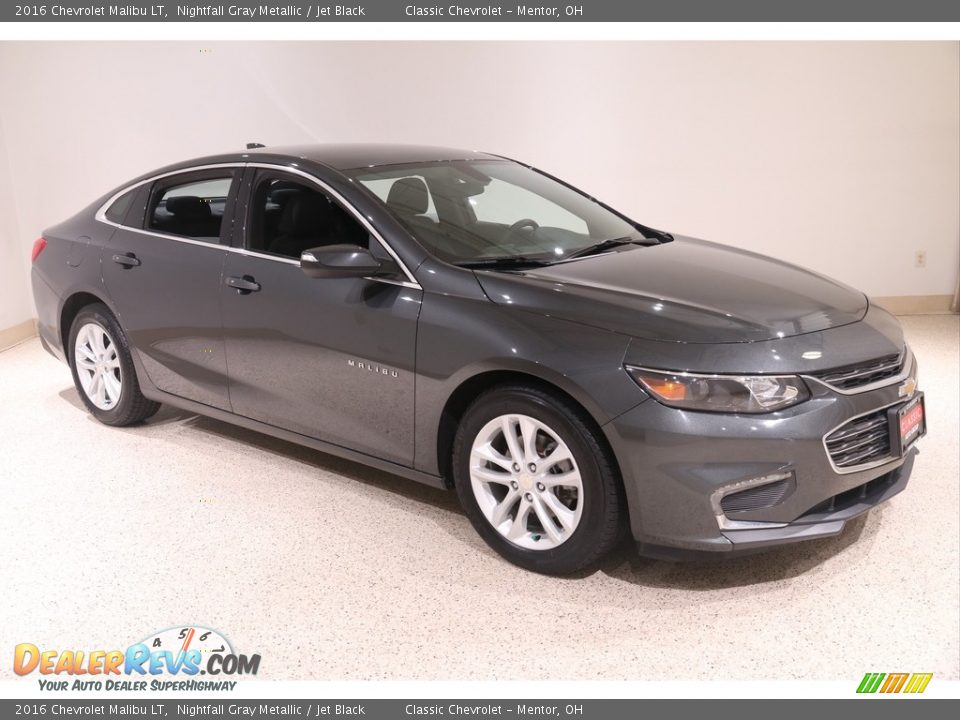 2016 Chevrolet Malibu LT Nightfall Gray Metallic / Jet Black Photo #1
