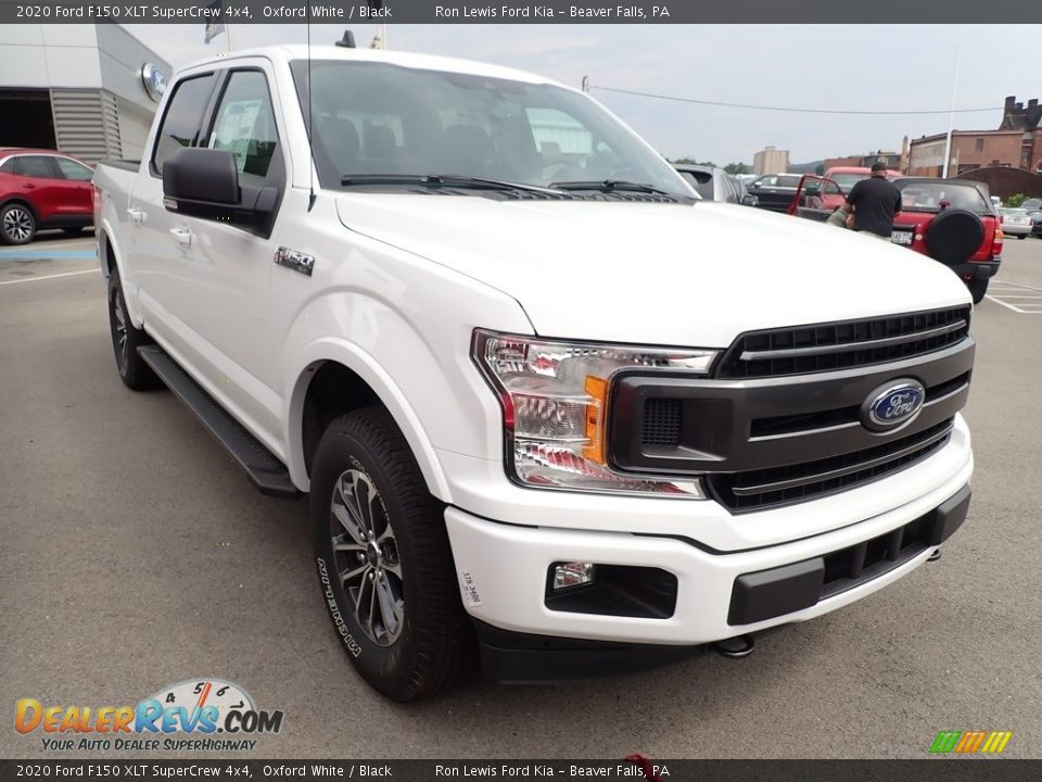 2020 Ford F150 XLT SuperCrew 4x4 Oxford White / Black Photo #5