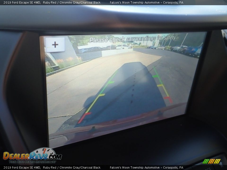 2019 Ford Escape SE 4WD Ruby Red / Chromite Gray/Charcoal Black Photo #25
