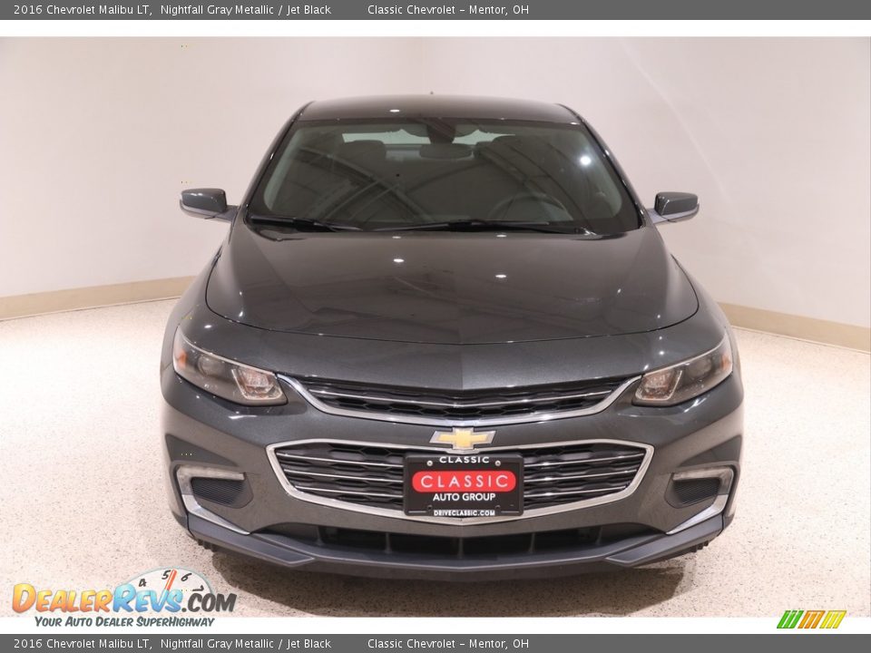 2016 Chevrolet Malibu LT Nightfall Gray Metallic / Jet Black Photo #2