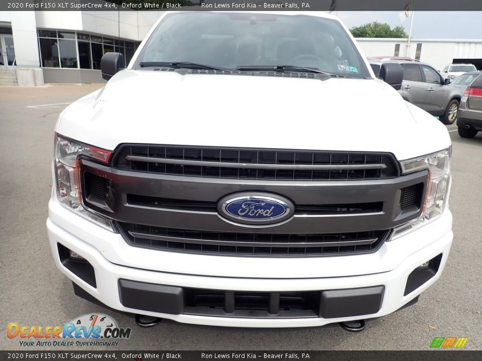2020 Ford F150 XLT SuperCrew 4x4 Oxford White / Black Photo #6