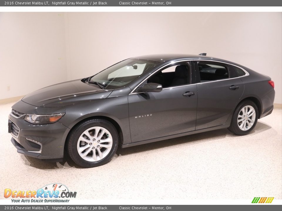 2016 Chevrolet Malibu LT Nightfall Gray Metallic / Jet Black Photo #3
