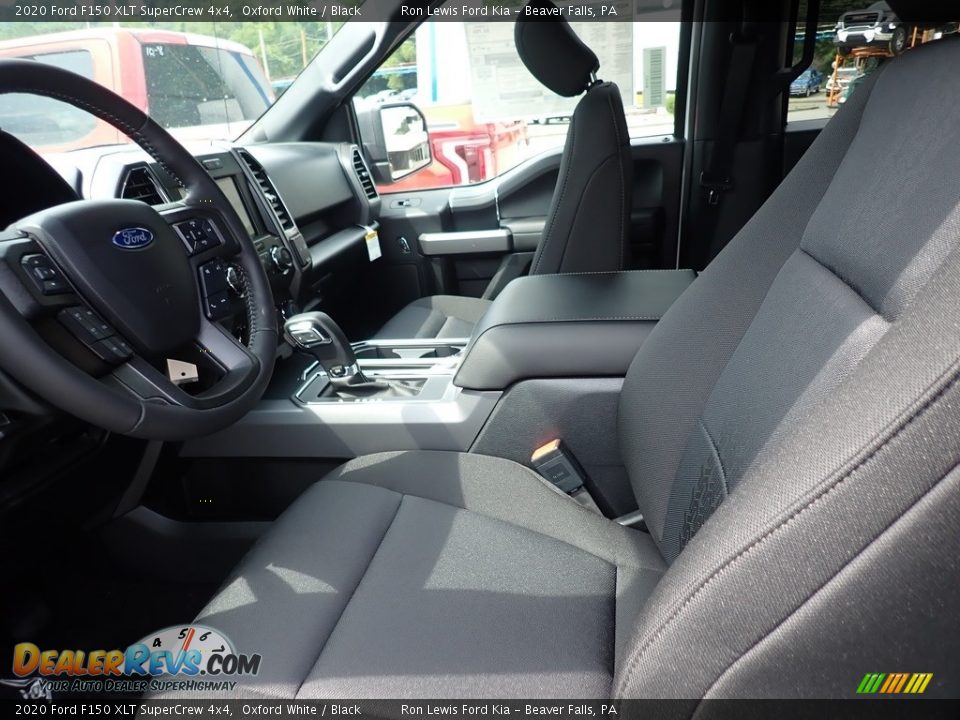 2020 Ford F150 XLT SuperCrew 4x4 Oxford White / Black Photo #7