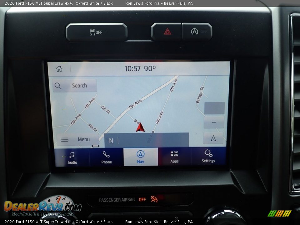 2020 Ford F150 XLT SuperCrew 4x4 Oxford White / Black Photo #11