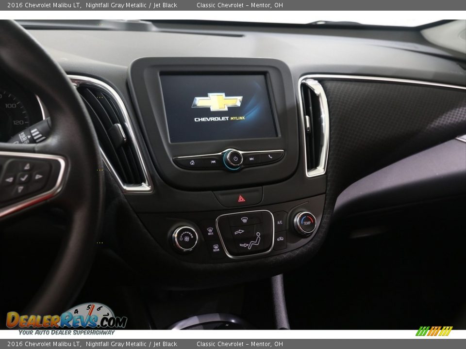 2016 Chevrolet Malibu LT Nightfall Gray Metallic / Jet Black Photo #9