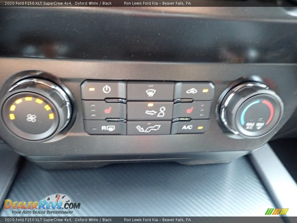 2020 Ford F150 XLT SuperCrew 4x4 Oxford White / Black Photo #13