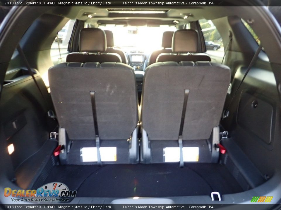 2018 Ford Explorer XLT 4WD Magnetic Metallic / Ebony Black Photo #4