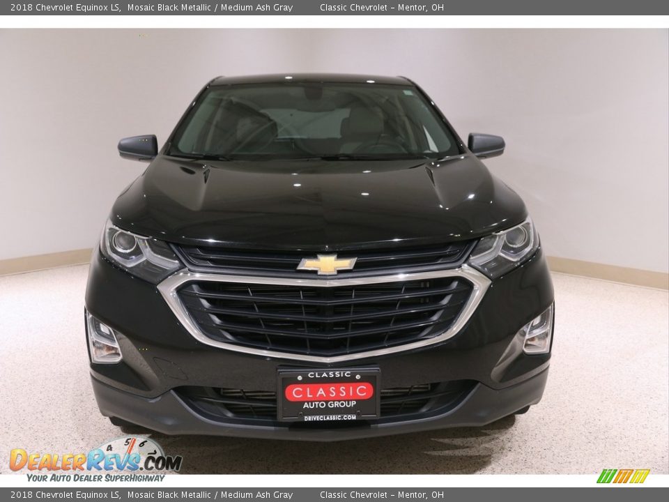 2018 Chevrolet Equinox LS Mosaic Black Metallic / Medium Ash Gray Photo #2