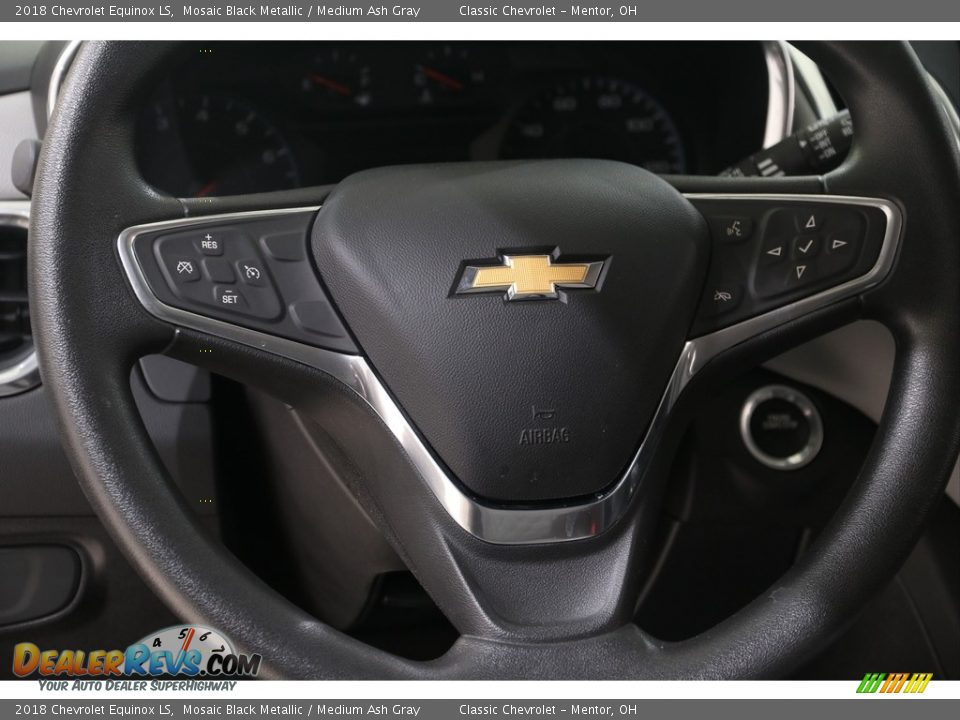 2018 Chevrolet Equinox LS Mosaic Black Metallic / Medium Ash Gray Photo #8