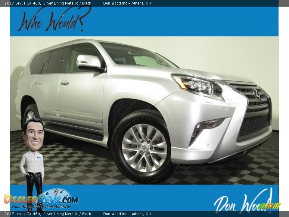 2017 Lexus GX 460 Silver Lining Metallic / Black Photo #1