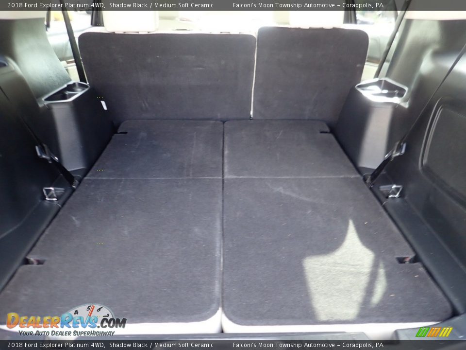 2018 Ford Explorer Platinum 4WD Shadow Black / Medium Soft Ceramic Photo #4