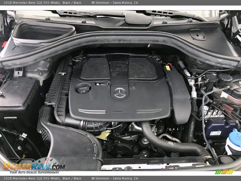 2018 Mercedes-Benz GLE 350 4Matic Black / Black Photo #9