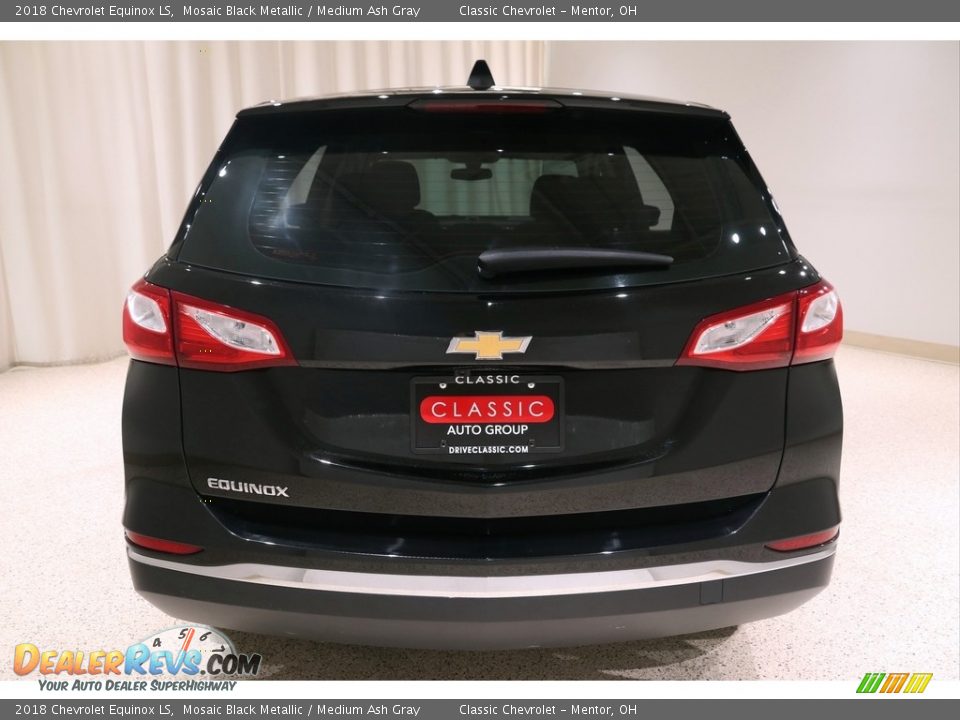 2018 Chevrolet Equinox LS Mosaic Black Metallic / Medium Ash Gray Photo #26