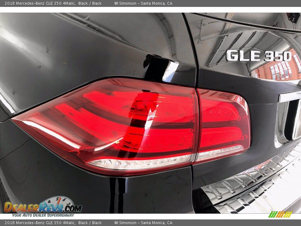2018 Mercedes-Benz GLE 350 4Matic Black / Black Photo #26