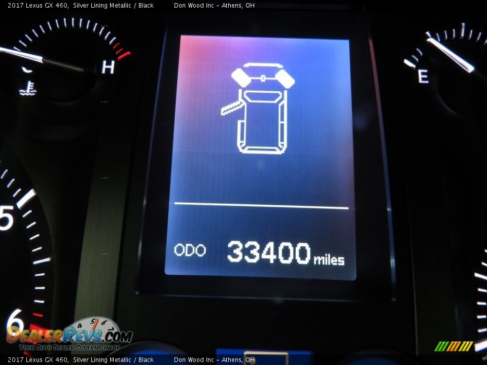2017 Lexus GX 460 Silver Lining Metallic / Black Photo #28
