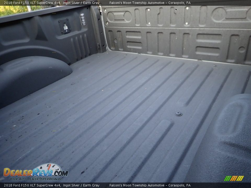 2018 Ford F150 XLT SuperCrew 4x4 Ingot Silver / Earth Gray Photo #15