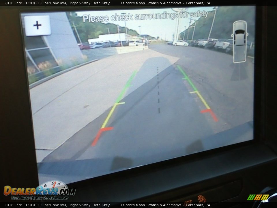 2018 Ford F150 XLT SuperCrew 4x4 Ingot Silver / Earth Gray Photo #25