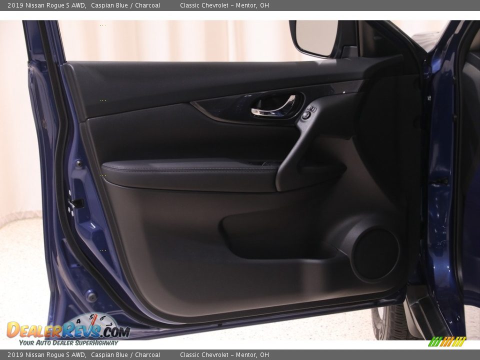 2019 Nissan Rogue S AWD Caspian Blue / Charcoal Photo #4