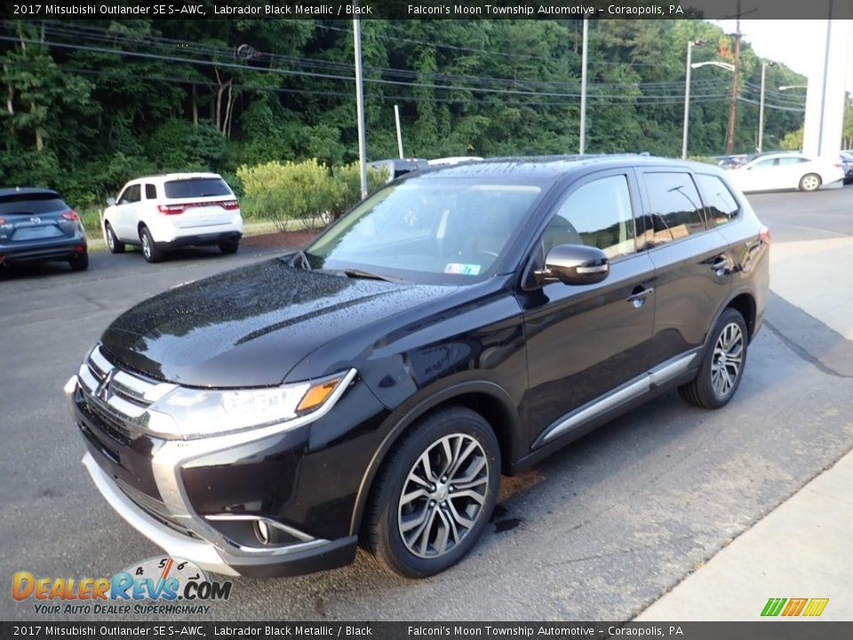 Labrador Black Metallic 2017 Mitsubishi Outlander SE S-AWC Photo #7