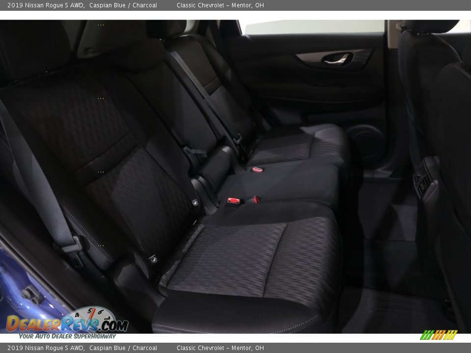 2019 Nissan Rogue S AWD Caspian Blue / Charcoal Photo #16